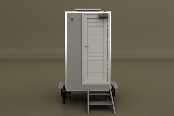 Compact Portable Trailor Toilet